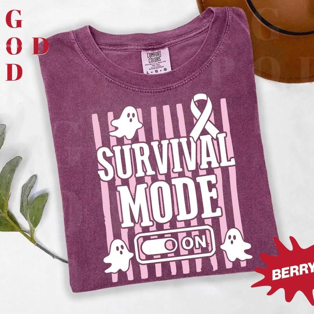 Survivor Halloween Shirt Halloween Shirt Ribbon Tee